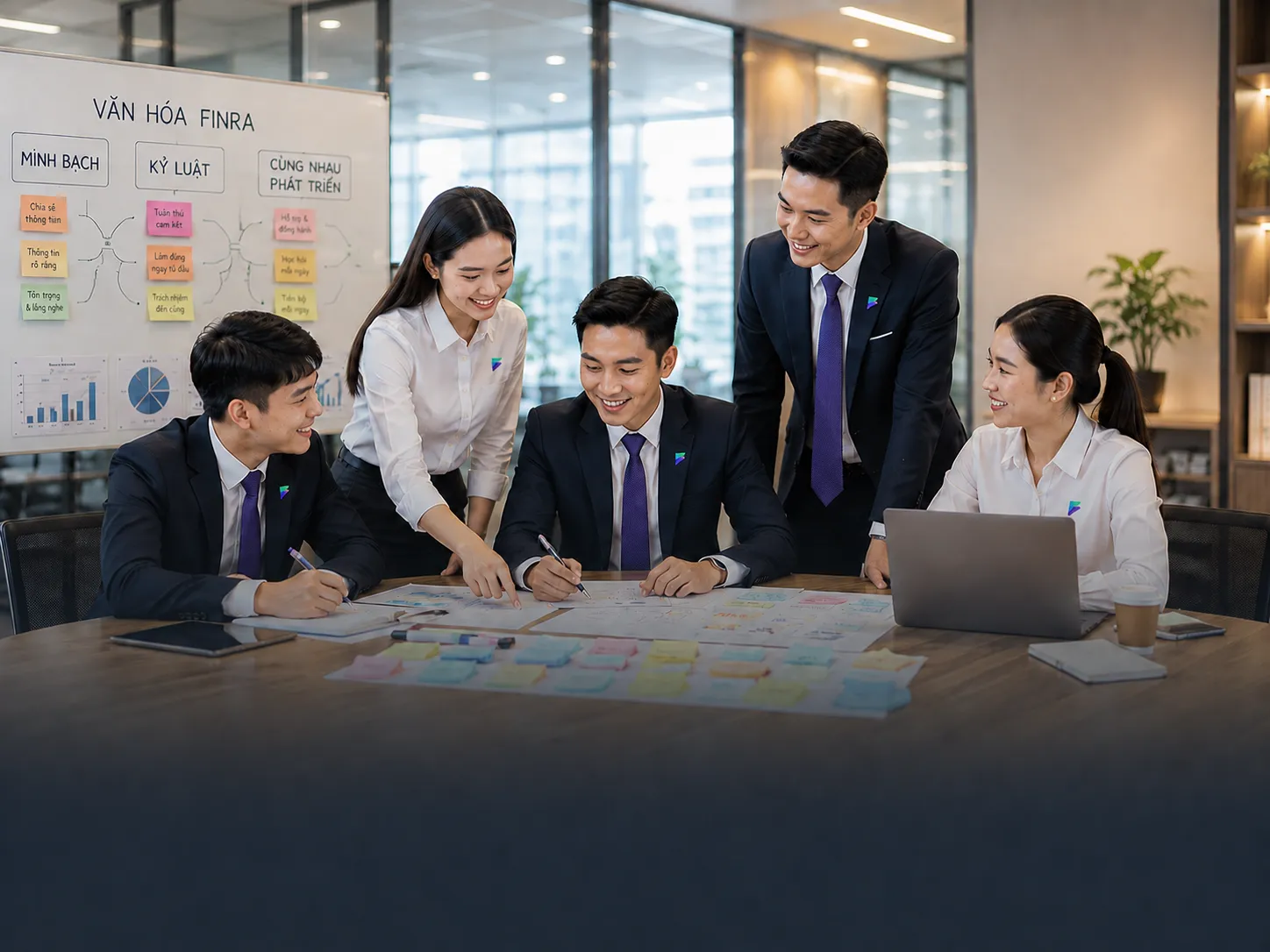Văn hóa minh bạch, kỷ luật và cùng nhau phát triển
